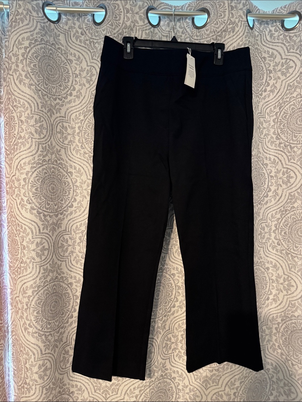 SPANX Women's Black Straight-Leg Dress Pants